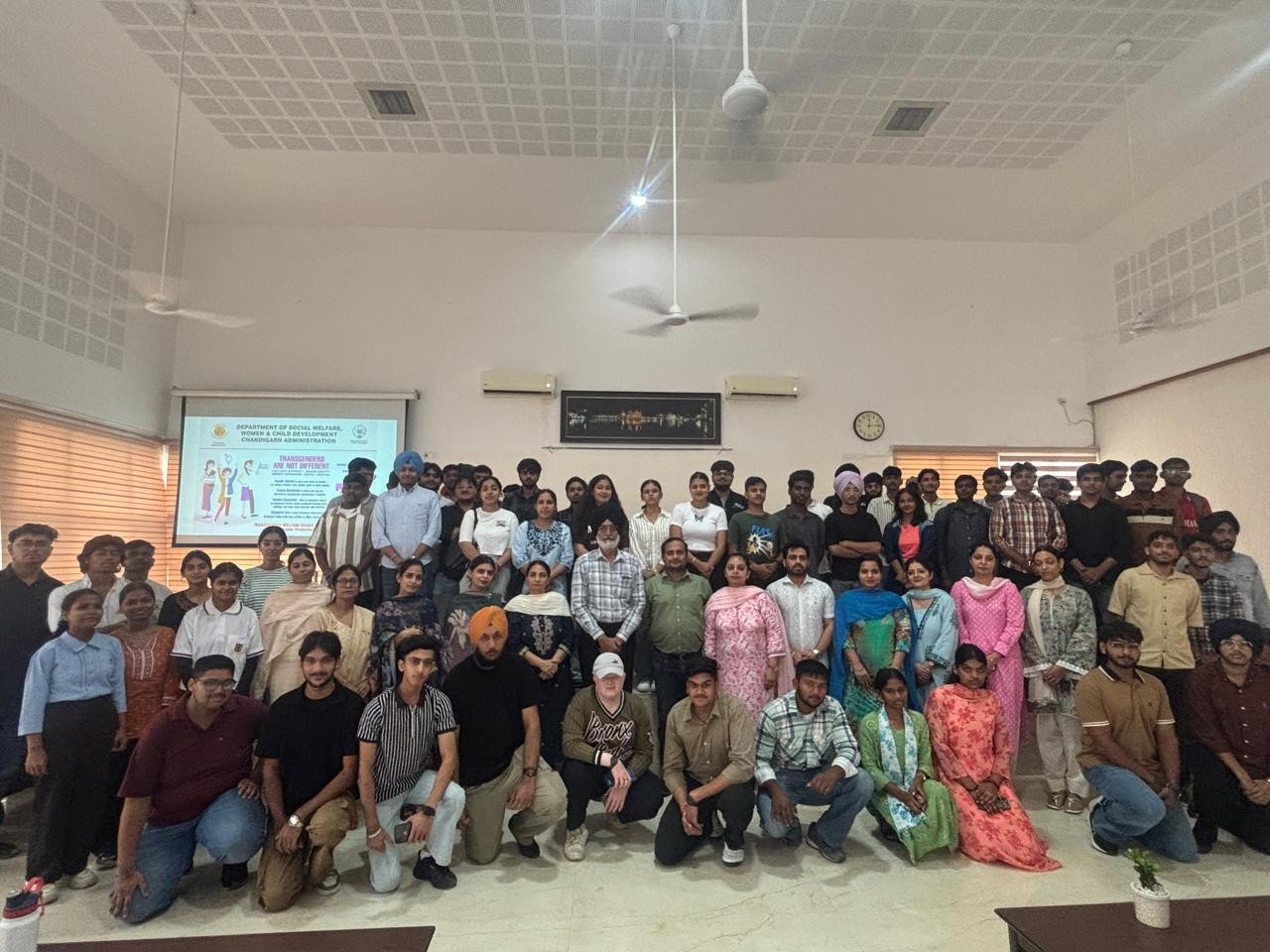 Public awareness campaign on transgender persons (26 August 2025) — sensitising the campus to rights and lived experiences.